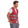 Kırmızı reflektörlü Yelek Kırmızı reflektörlü Yelek