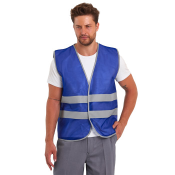 Mavi İkaz Yeleği Mavi İkaz Yeleği