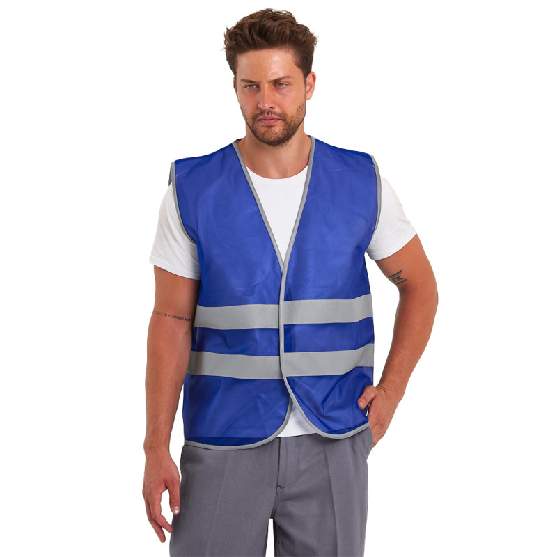 Mavi İkaz Yeleği Mavi İkaz Yeleği