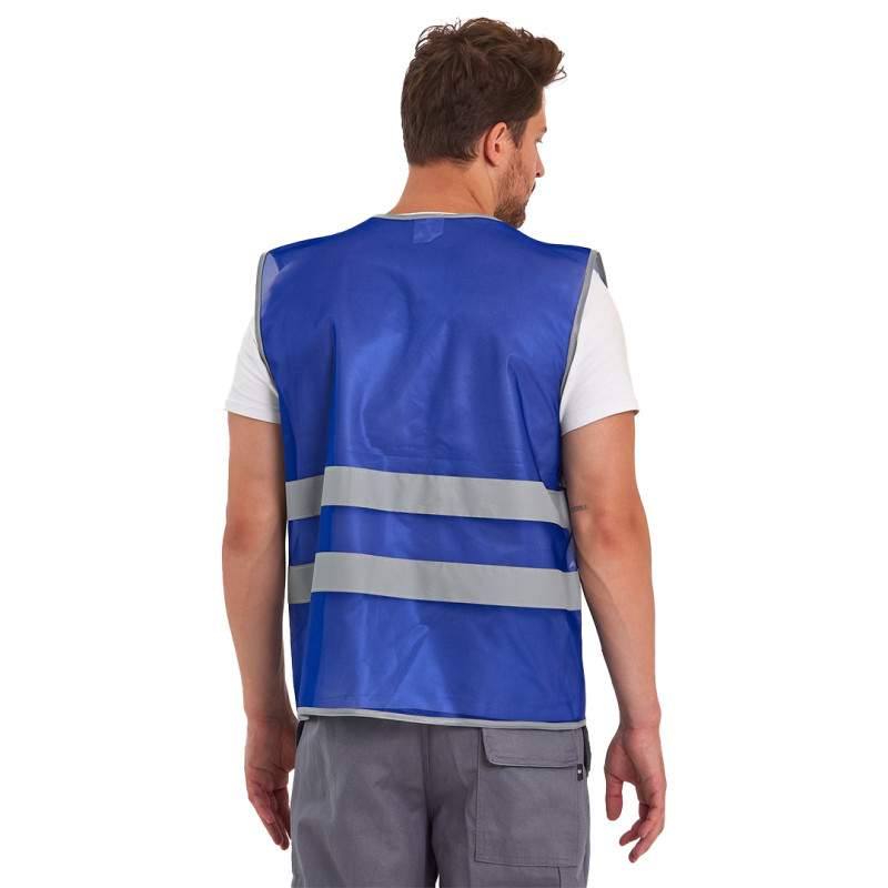 Mavi İkaz Yeleği Mavi İkaz Yeleği