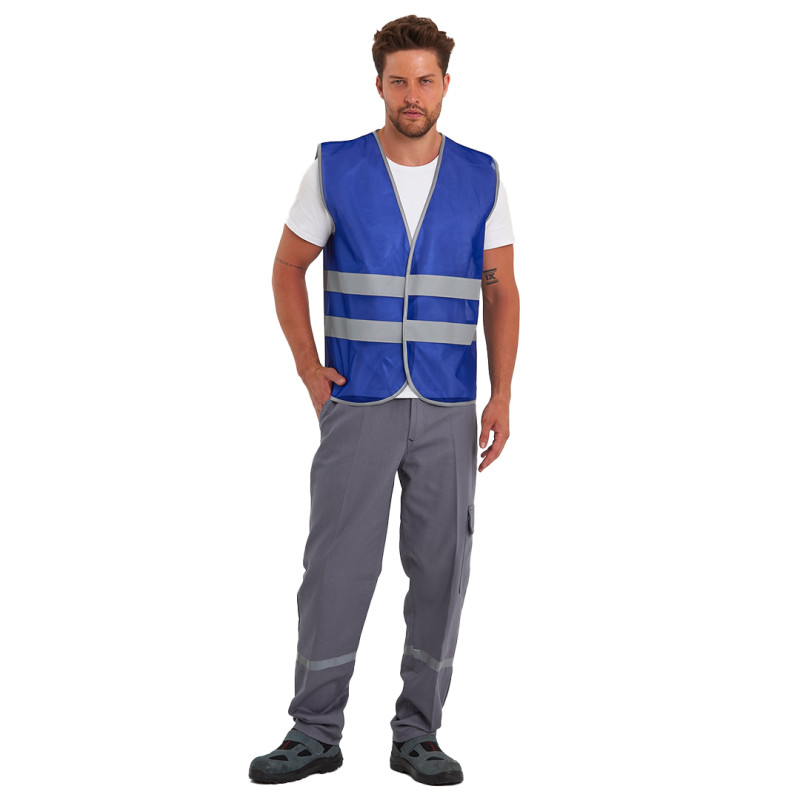 Mavi İkaz Yeleği Mavi İkaz Yeleği