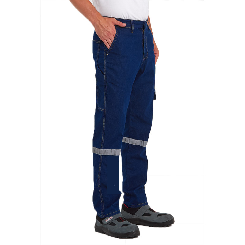 Reflektörlü Kot İş Pantolonu