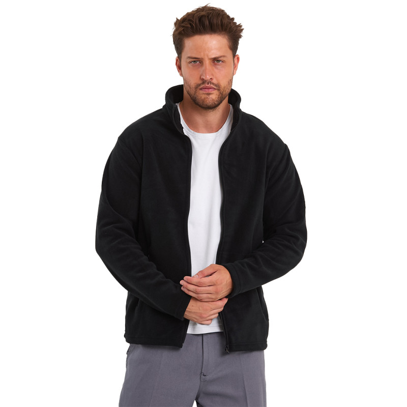 Siyah Polar İş Montu